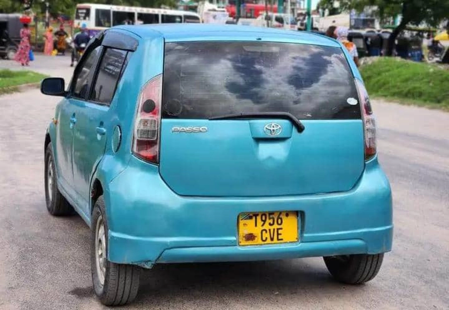 Toyota Passo Light Blue Full AC thumbnail 5
