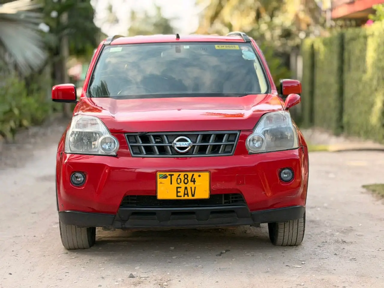 Red Nissan X-Trail 2010 Model