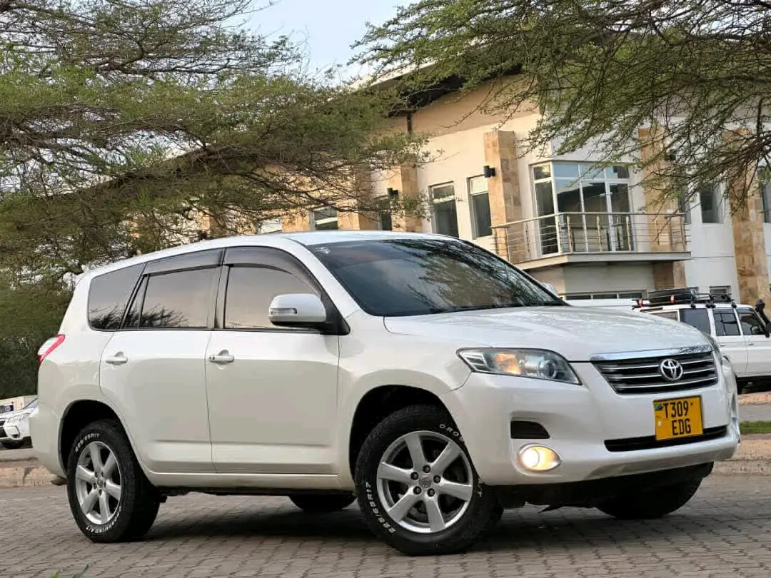 Toyota Vanguard 2008 Nyeupe thumbnail 2