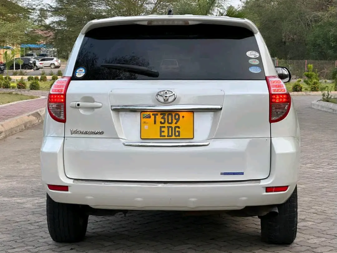 Toyota Vanguard 2008 Nyeupe thumbnail 6