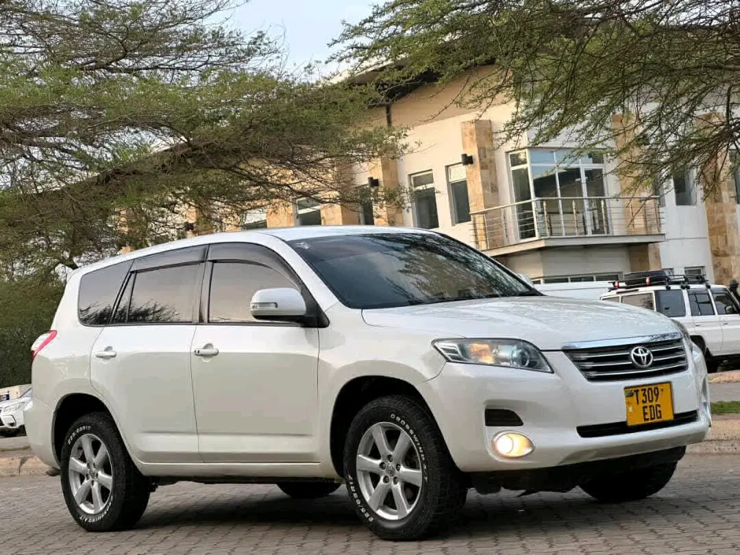 Toyota Vanguard 2008 Nyeupe thumbnail 7