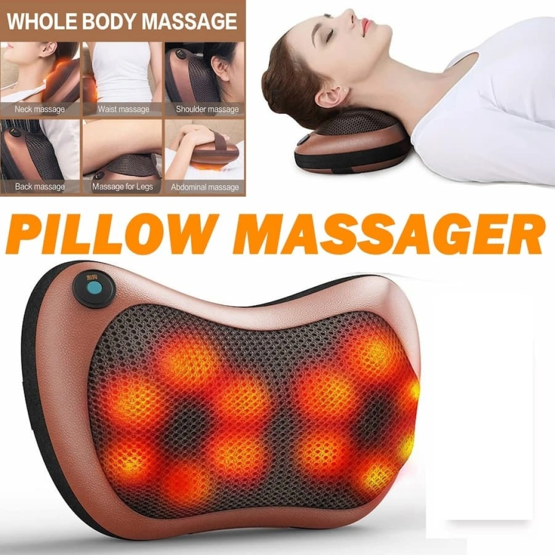 Electric Massage Pillow with Heat Function