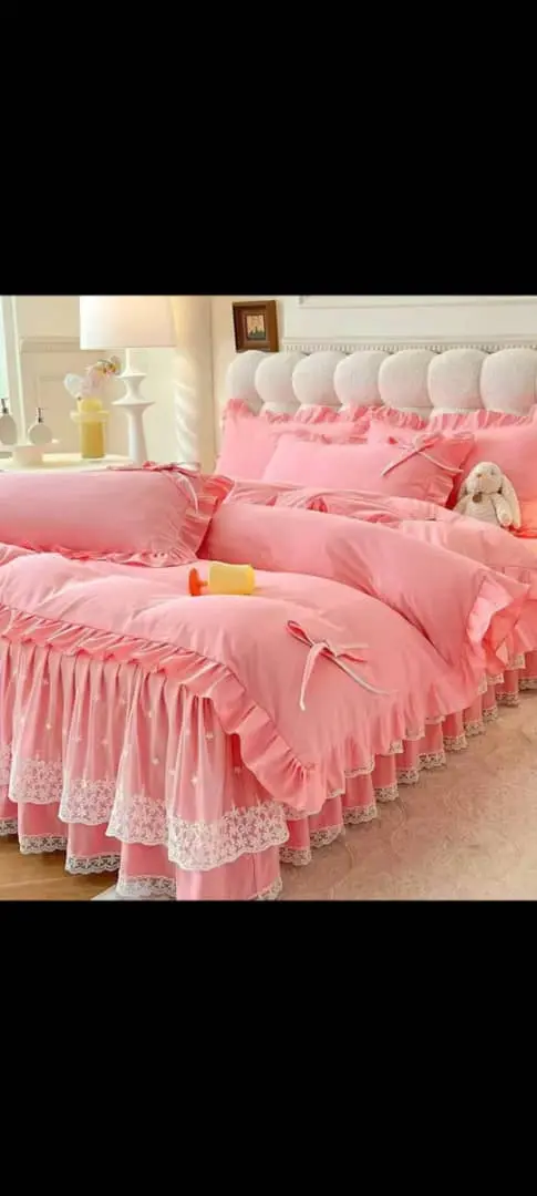 Quality Silk Cotton Bed Set (8x8) thumbnail 2