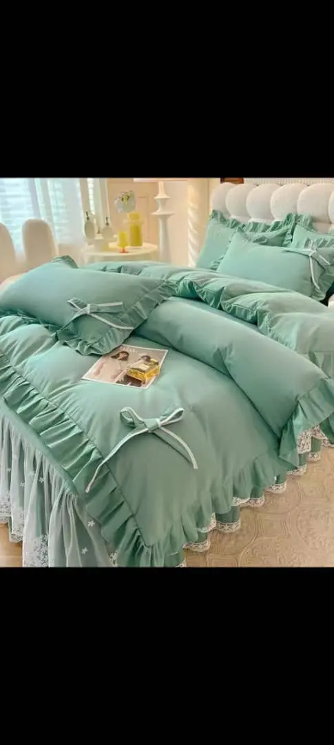 Quality Silk Cotton Bed Set (8x8) thumbnail 5