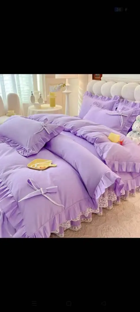 Quality Silk Cotton Bed Set (8x8) thumbnail 7