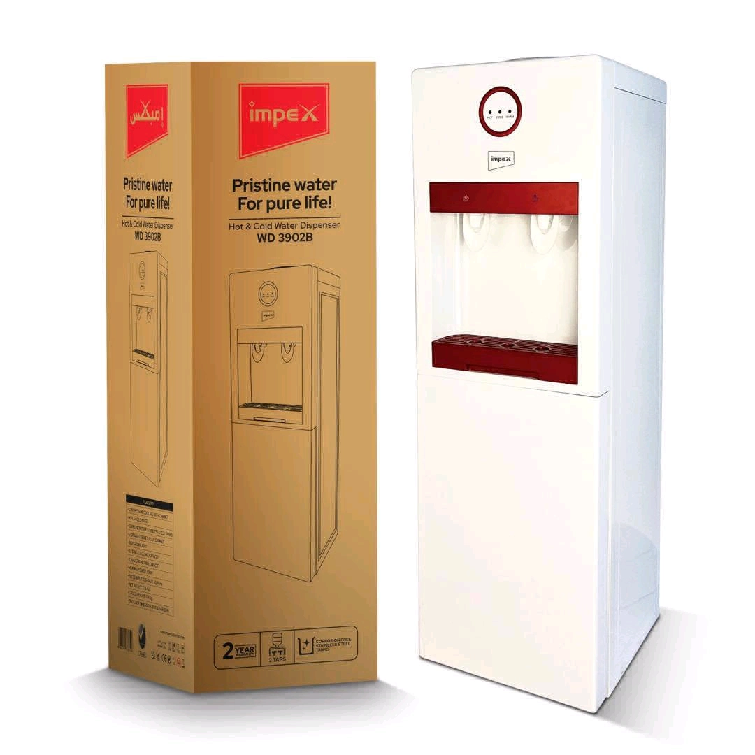 Impex Hot & Cold Water Dispenser WD 3902B
