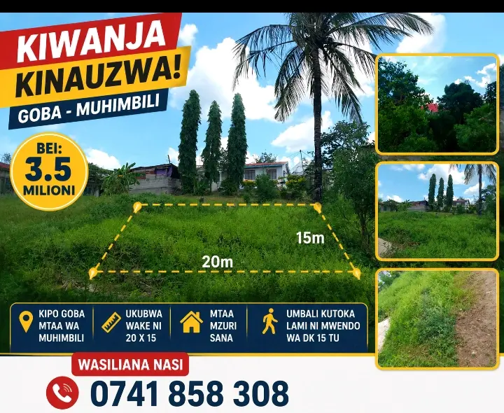 Viwanja vya bei nafuu Goba na Mbezi thumbnail 3