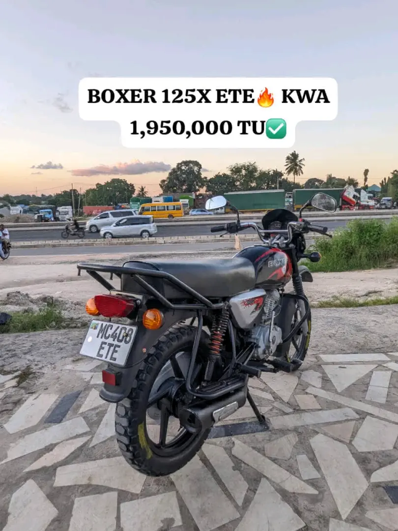 Bajaj Boxer 125X (Domo la Mamba)