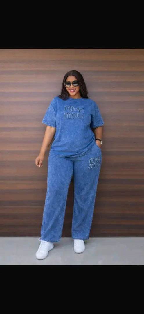 Miu Miu Two-Piece Denim Set thumbnail 2