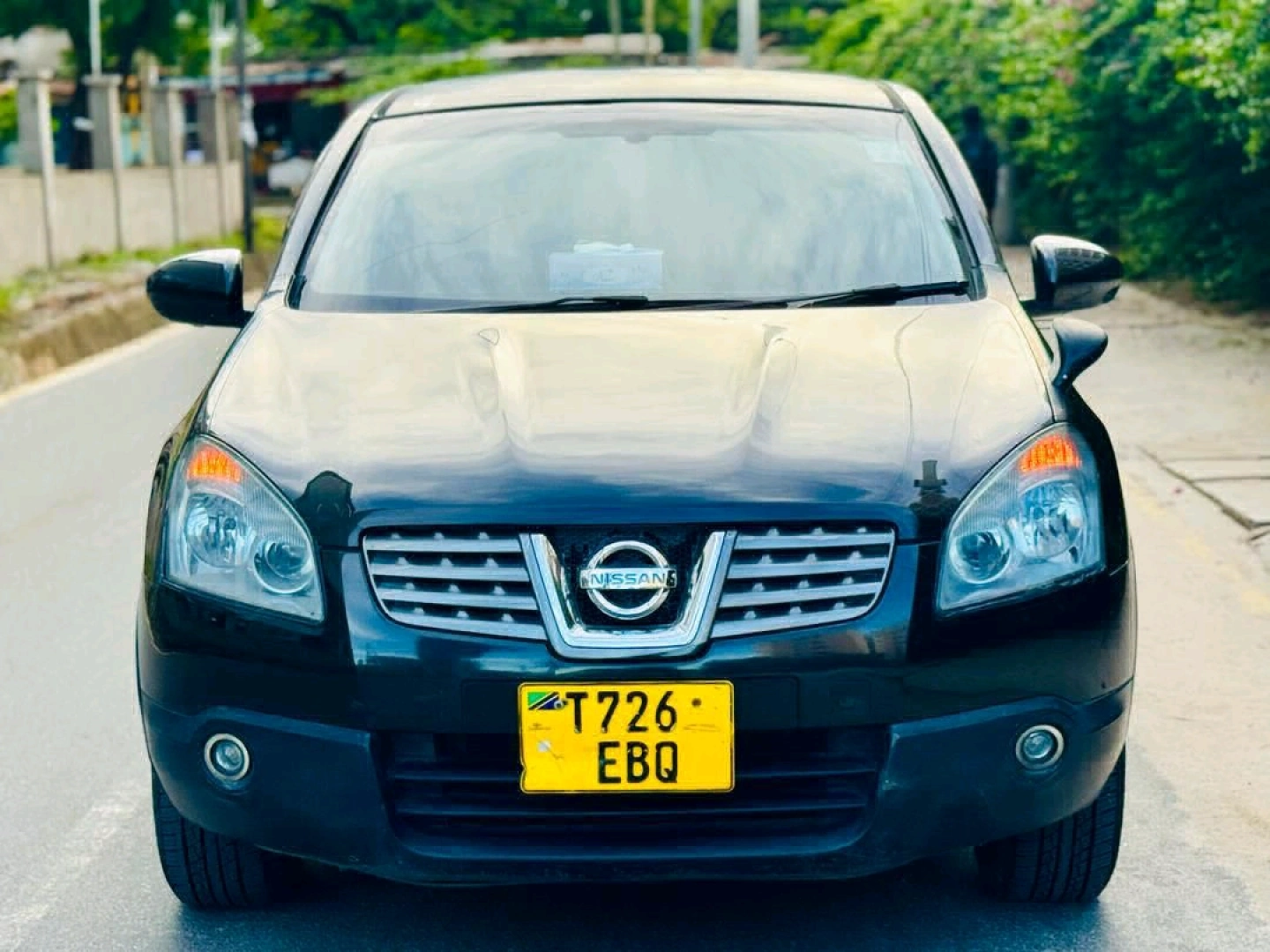 Black Nissan Dualis (Qashqai) 2008, 1990cc