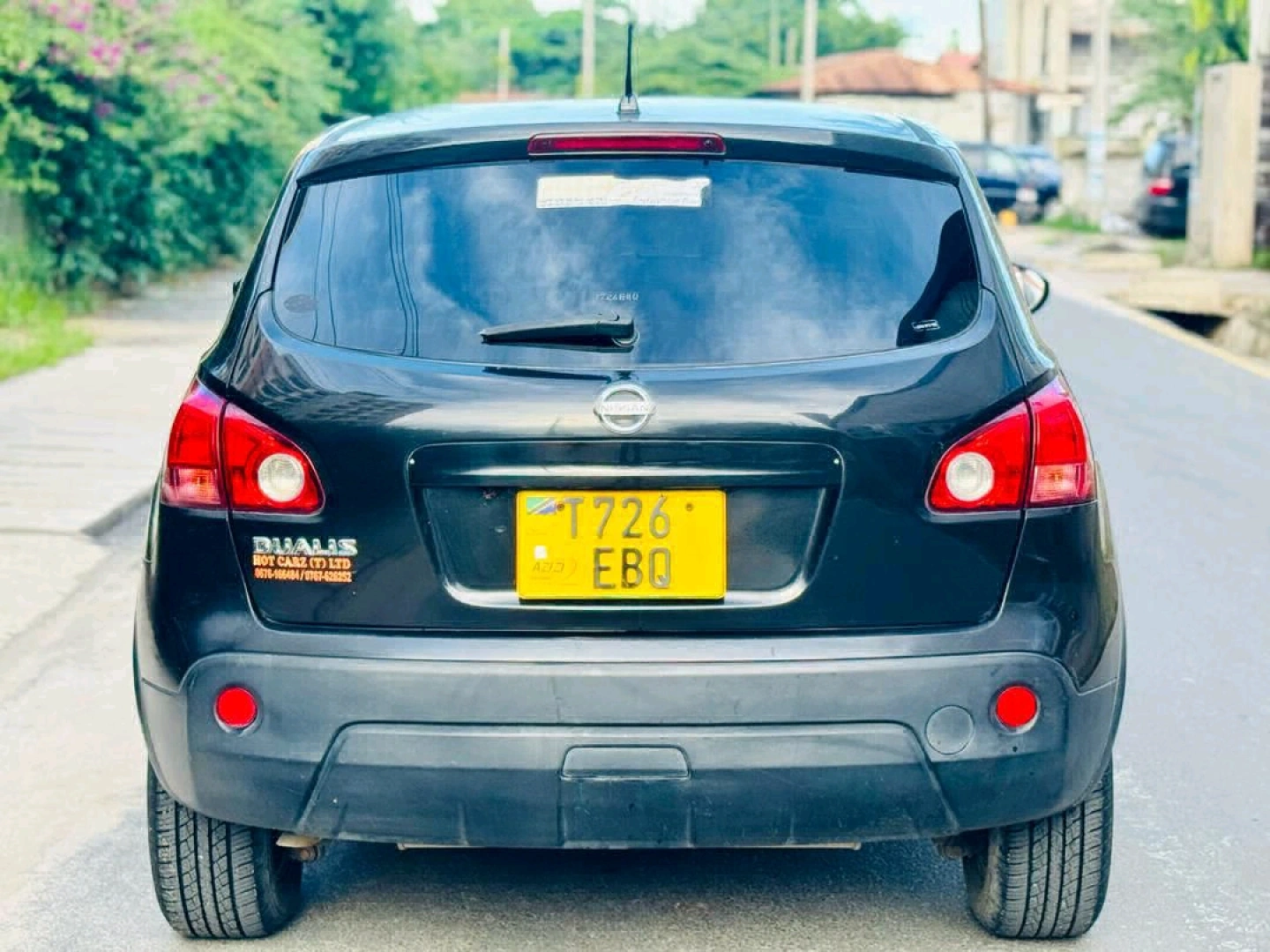 Black Nissan Dualis (Qashqai) 2008, 1990cc thumbnail 2