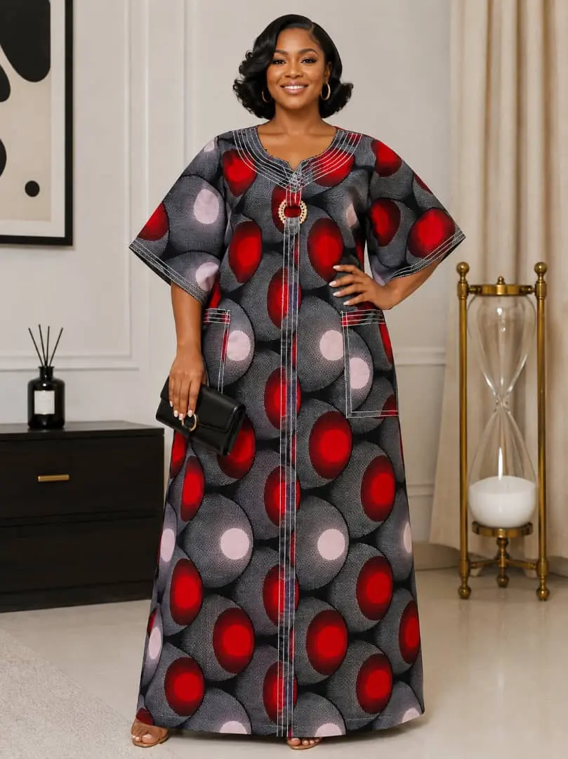Kitenge Dress za Kisasa thumbnail 3