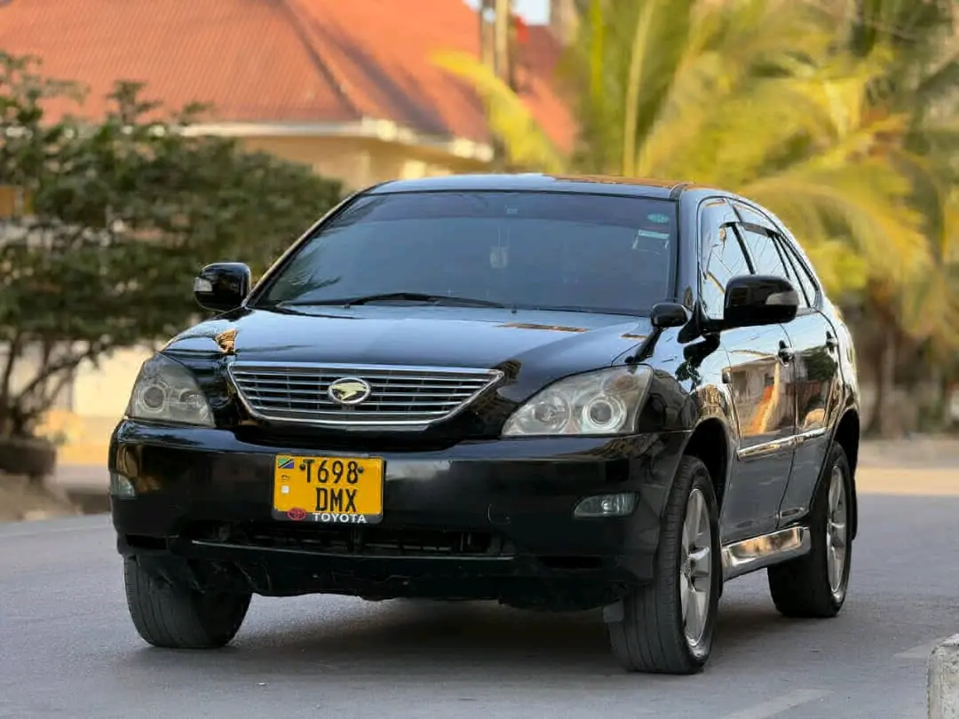 Toyota Harrier 2006 Nyeusi thumbnail 3