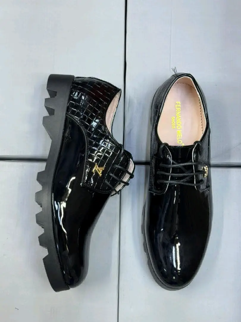 Fernando Melo Men's Black Formal Shoes thumbnail 3