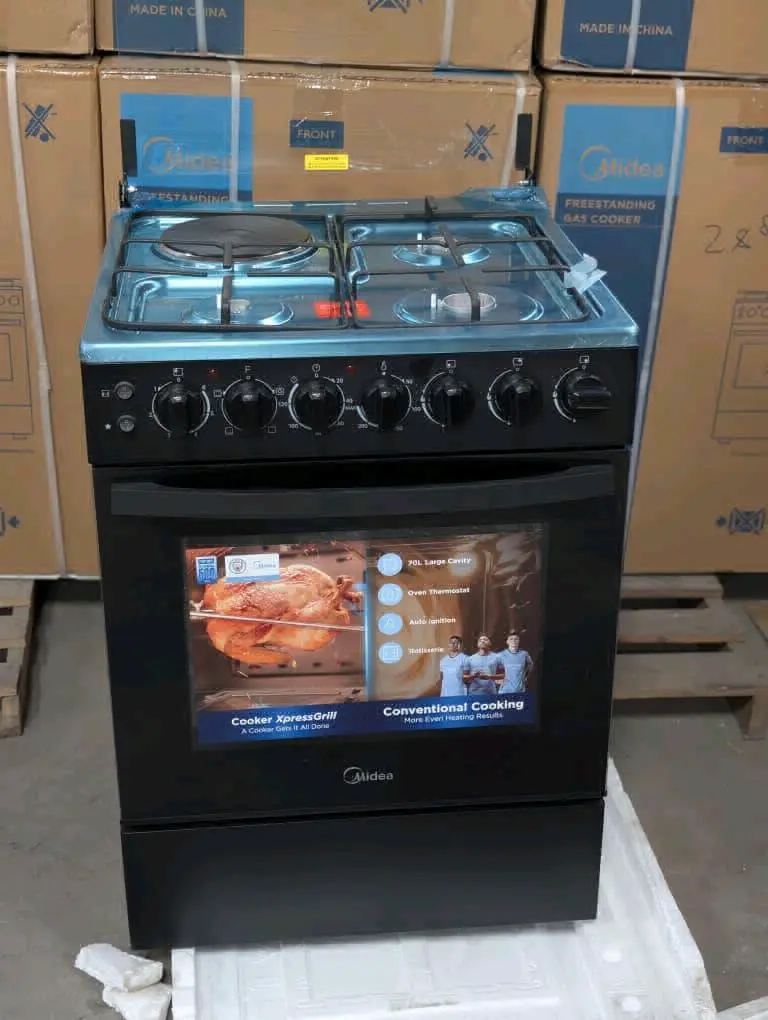 Midea Cooker 60x60 (3 Gas + 1 Electric)