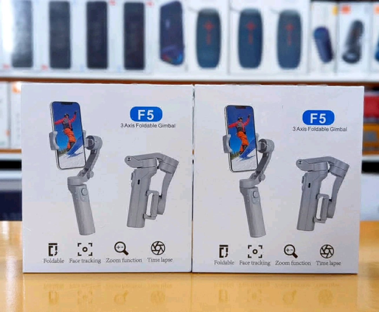 F5 3-Axis Foldable Gimbal Smartphone Stabilizer