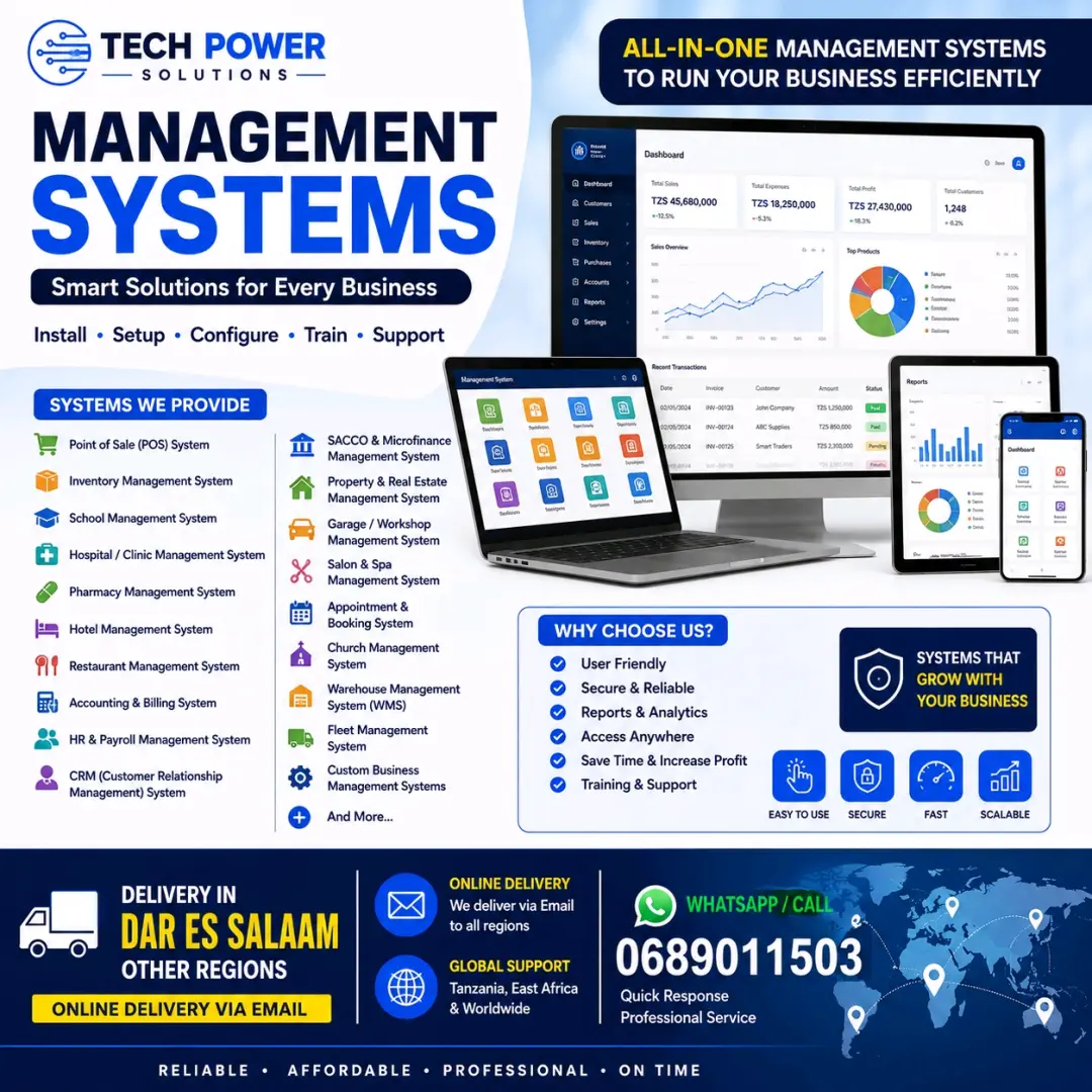 Professional Business Management Systems