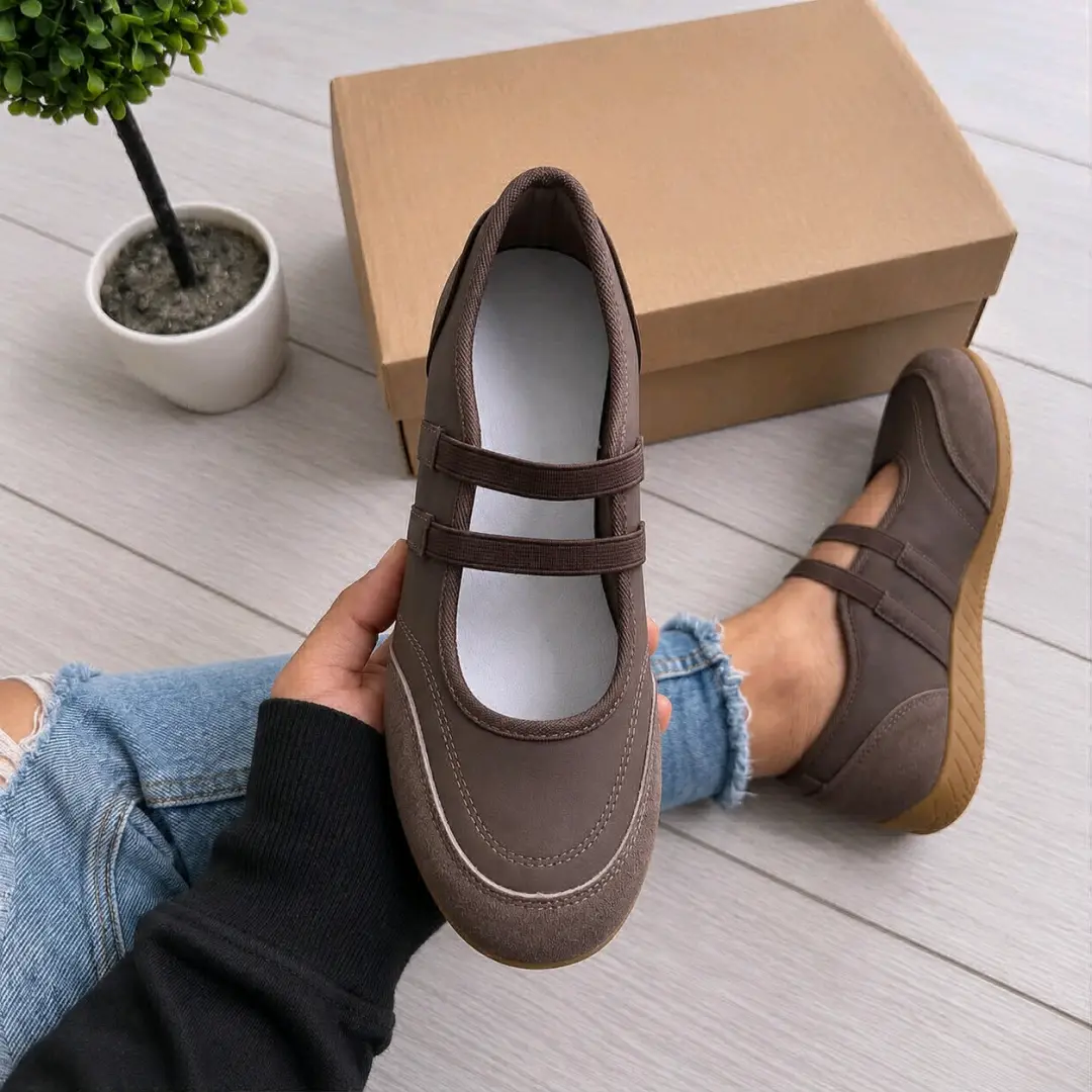 Mary Jane Flats Shoes thumbnail 4