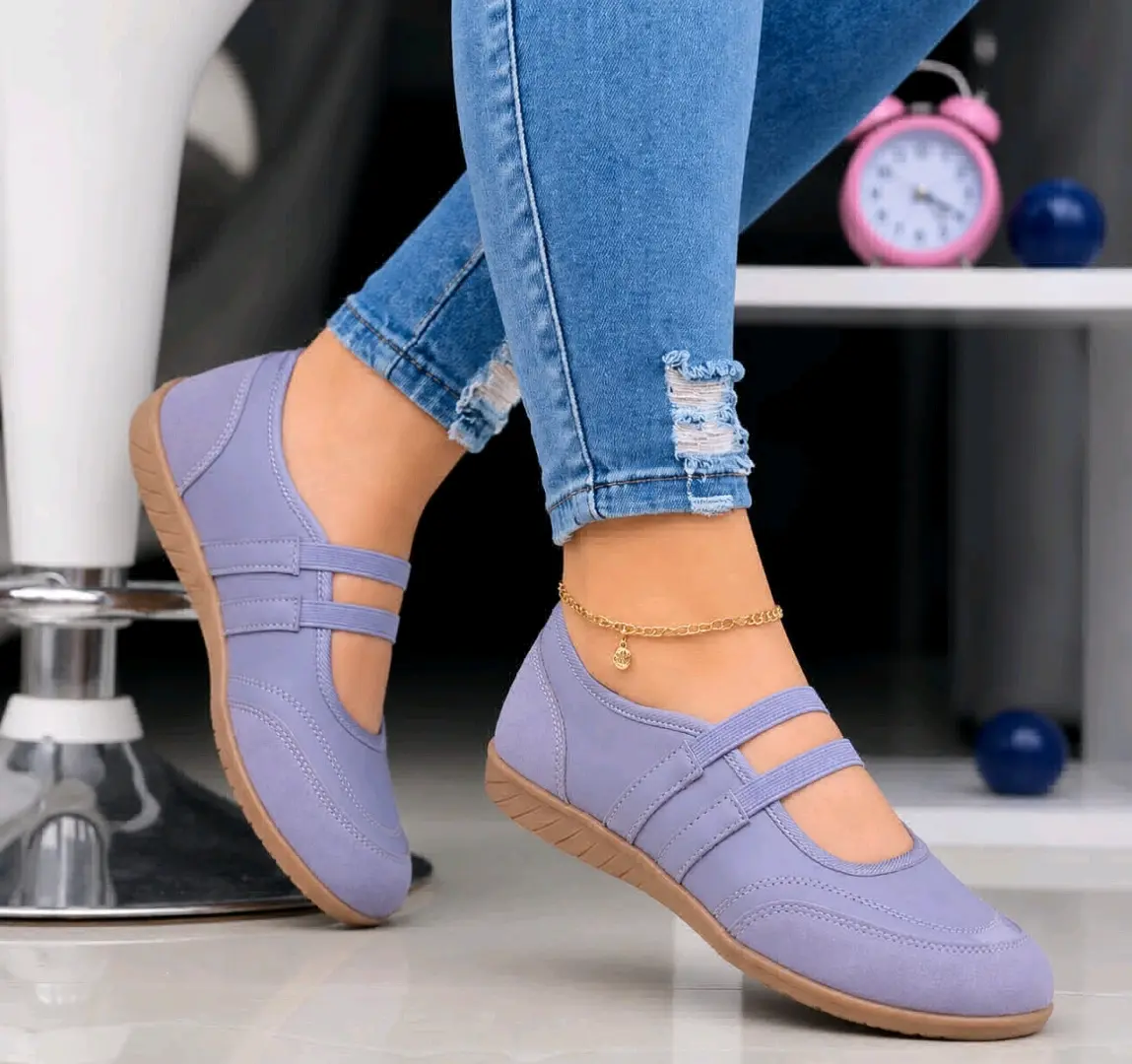 Mary Jane Flats Shoes thumbnail 5