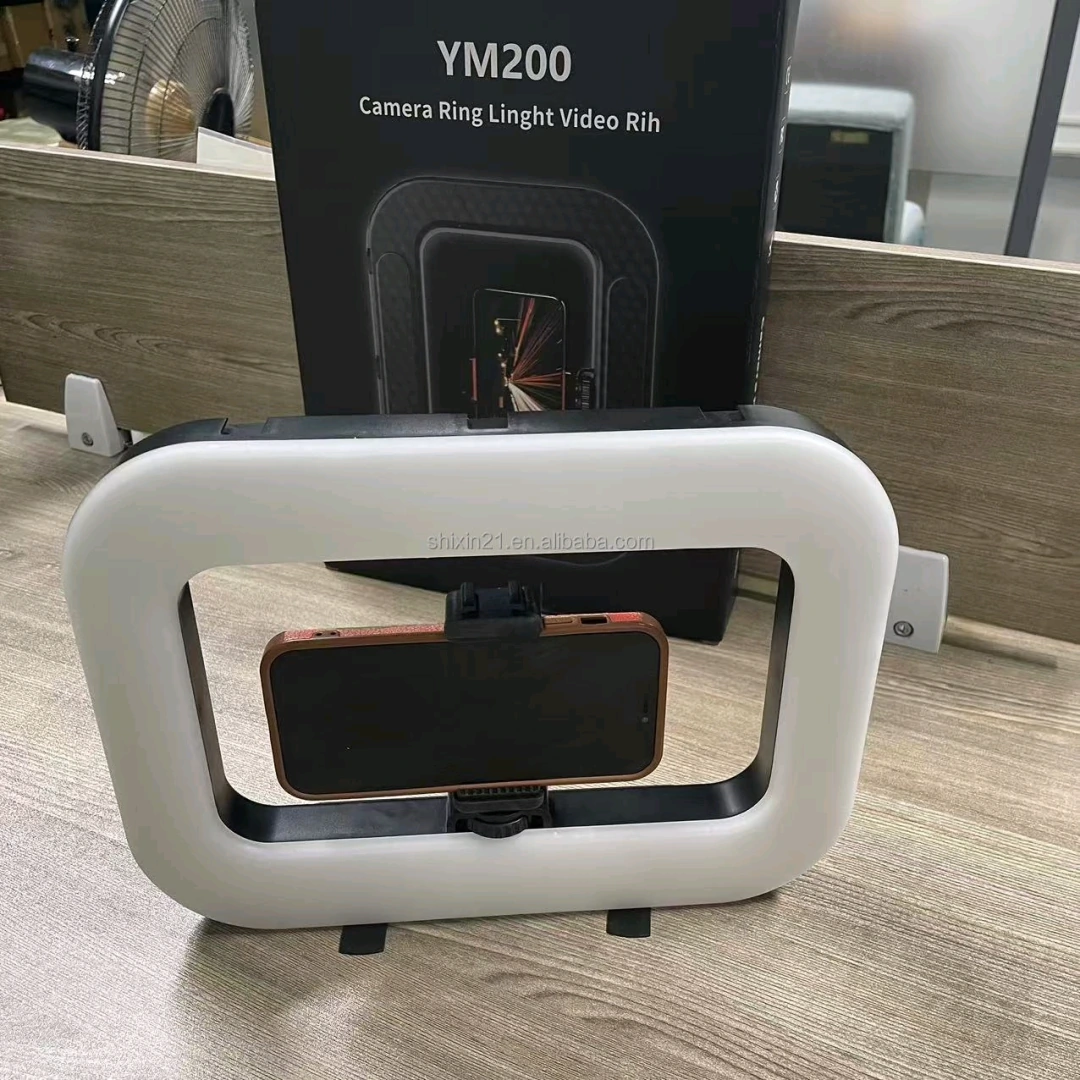 YM200 Rechargeable Camera Ring Light Video Rig thumbnail 3