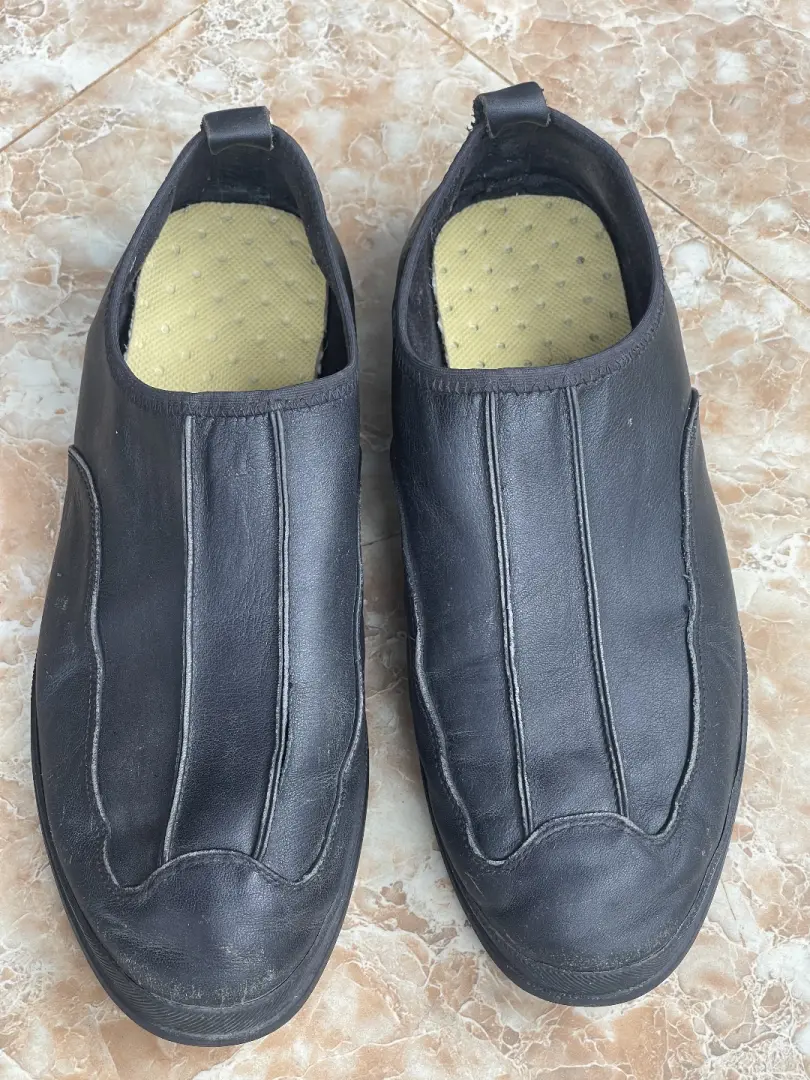 Men's Casual Black Leather Shoes