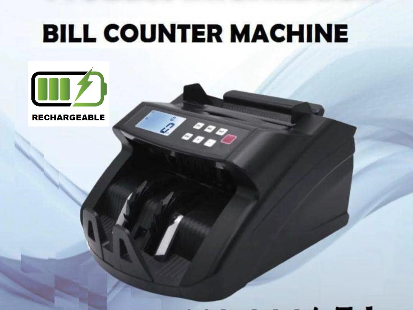 Bill Counter Machine HT5500B Rechargeable
