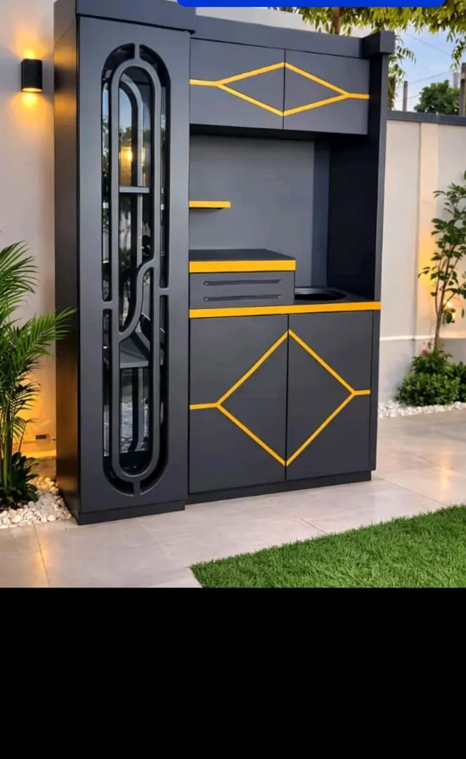 Modern Outdoor Kitchen Cabinet