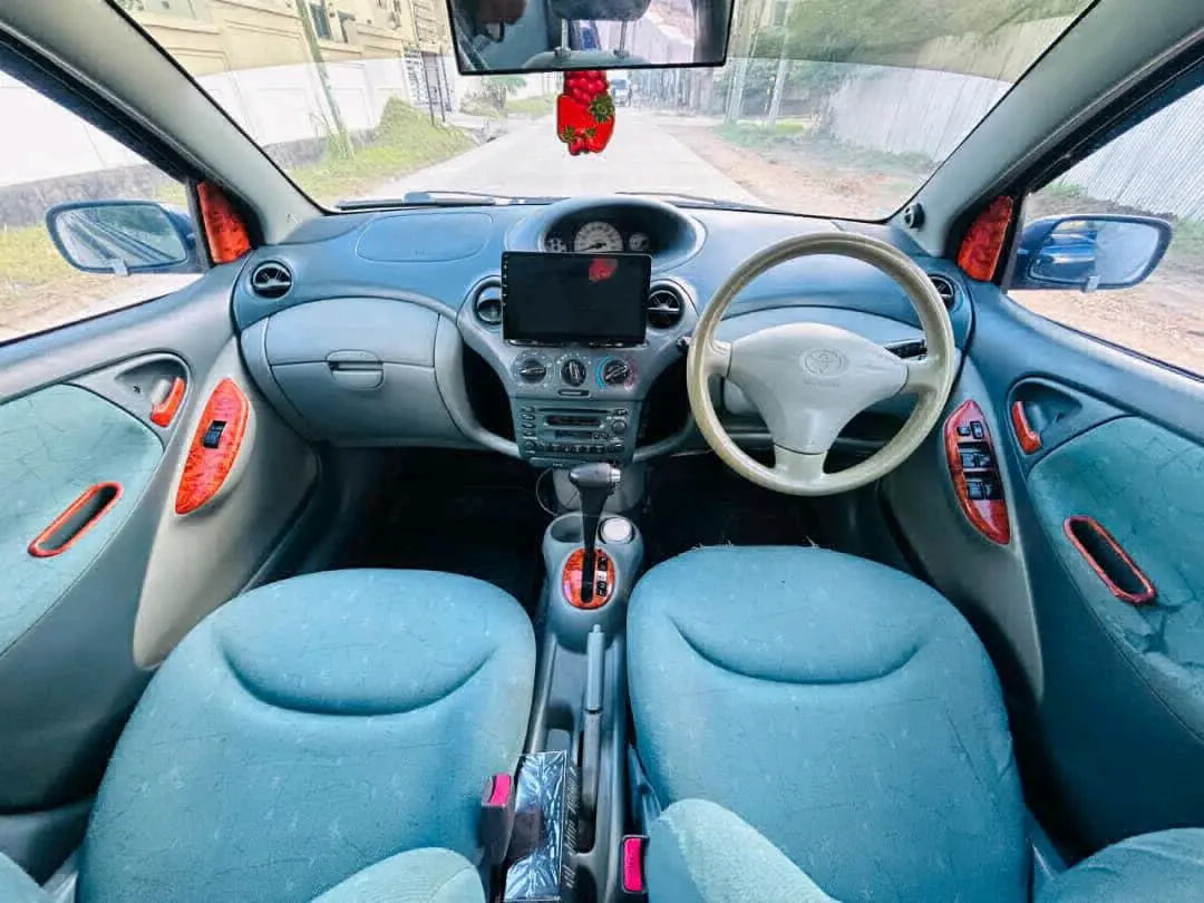 Blue Toyota Vitz 2006 (EAQ) thumbnail 5