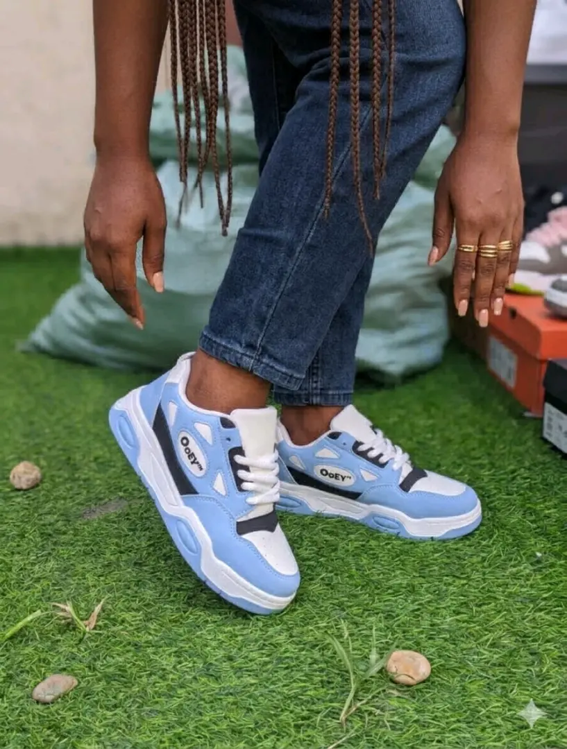 New Low-Top Sneakers (White/Green) thumbnail 8