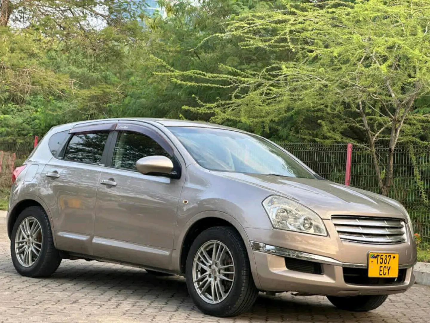 2008 Nissan Dualis Gold thumbnail 2