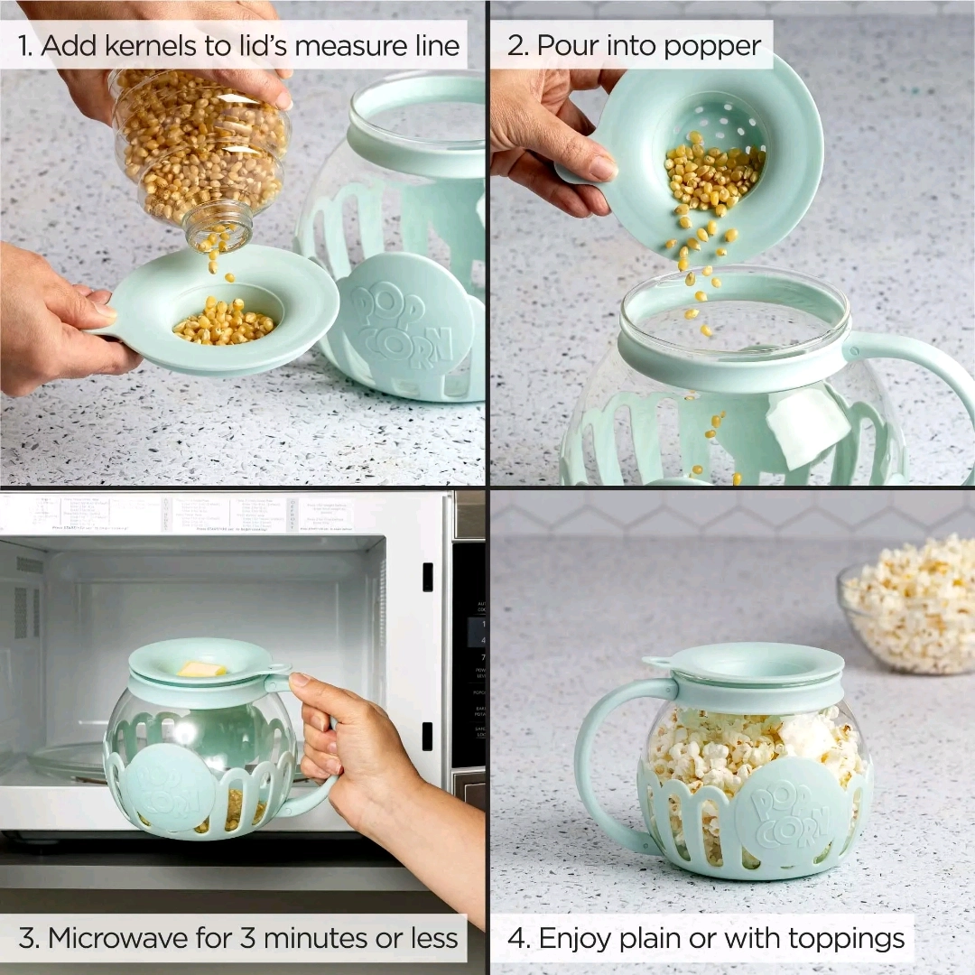 Microwave Popcorn Popper (2.15L capacity) thumbnail 3