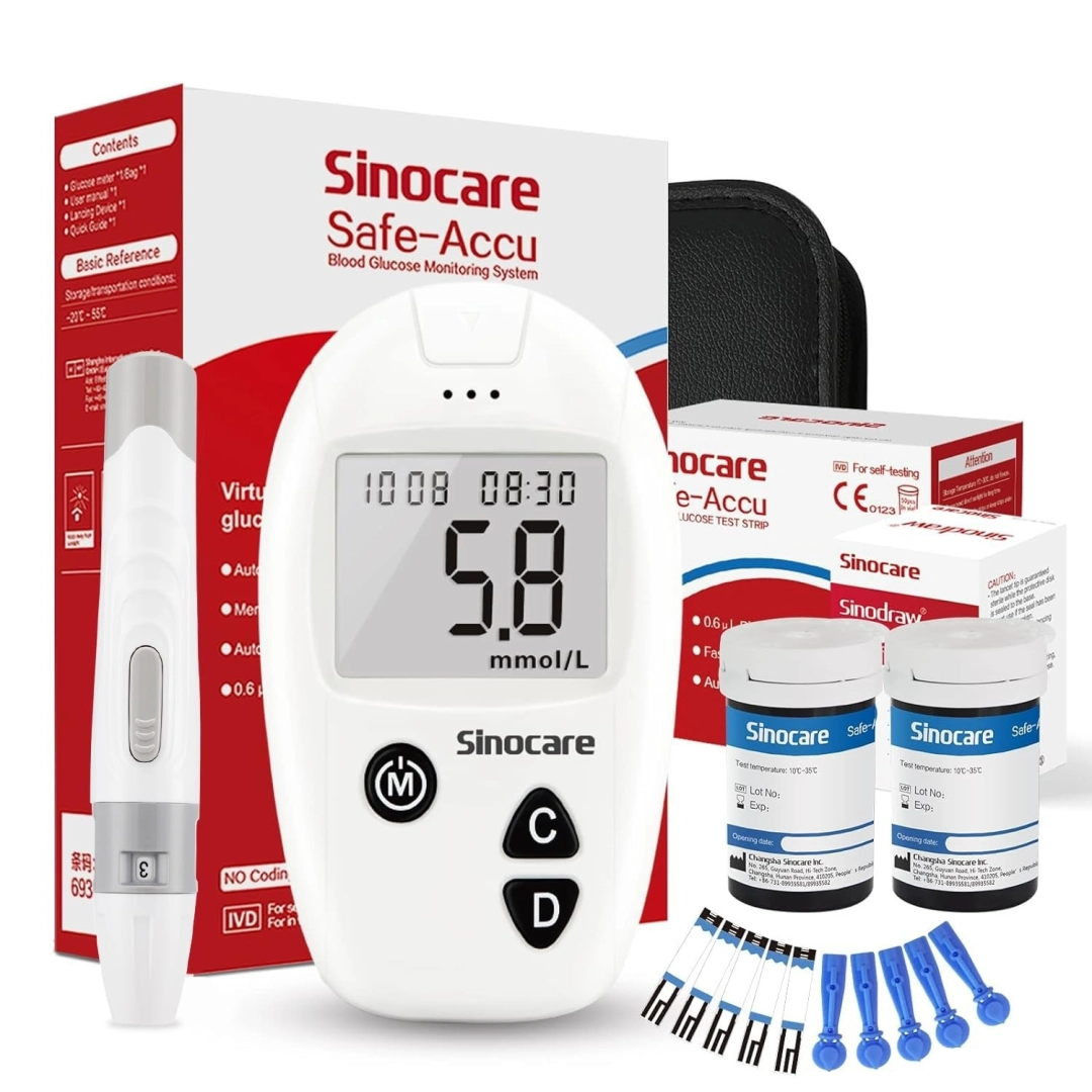 Sinocare Safe-Accu Blood Sugar Kit