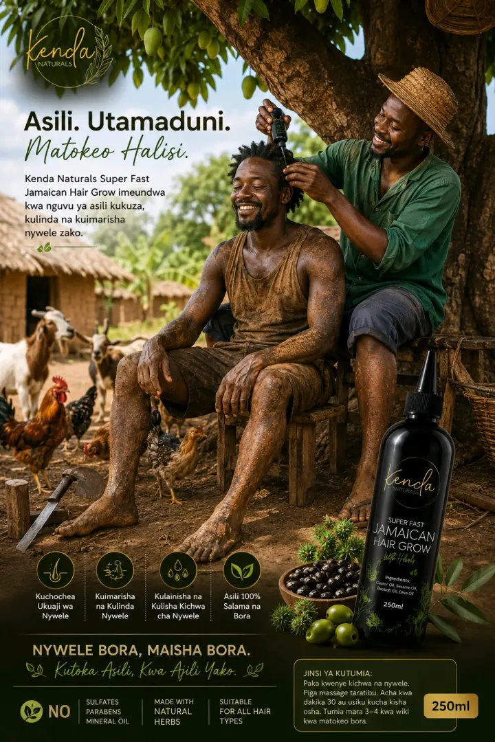 Kenda Naturals Jamaican Hair Grow Oil