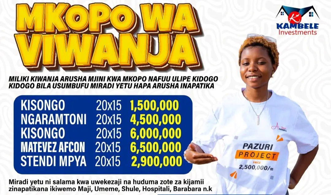 MKopo wa Viwanja (Plot Loans) with Installments