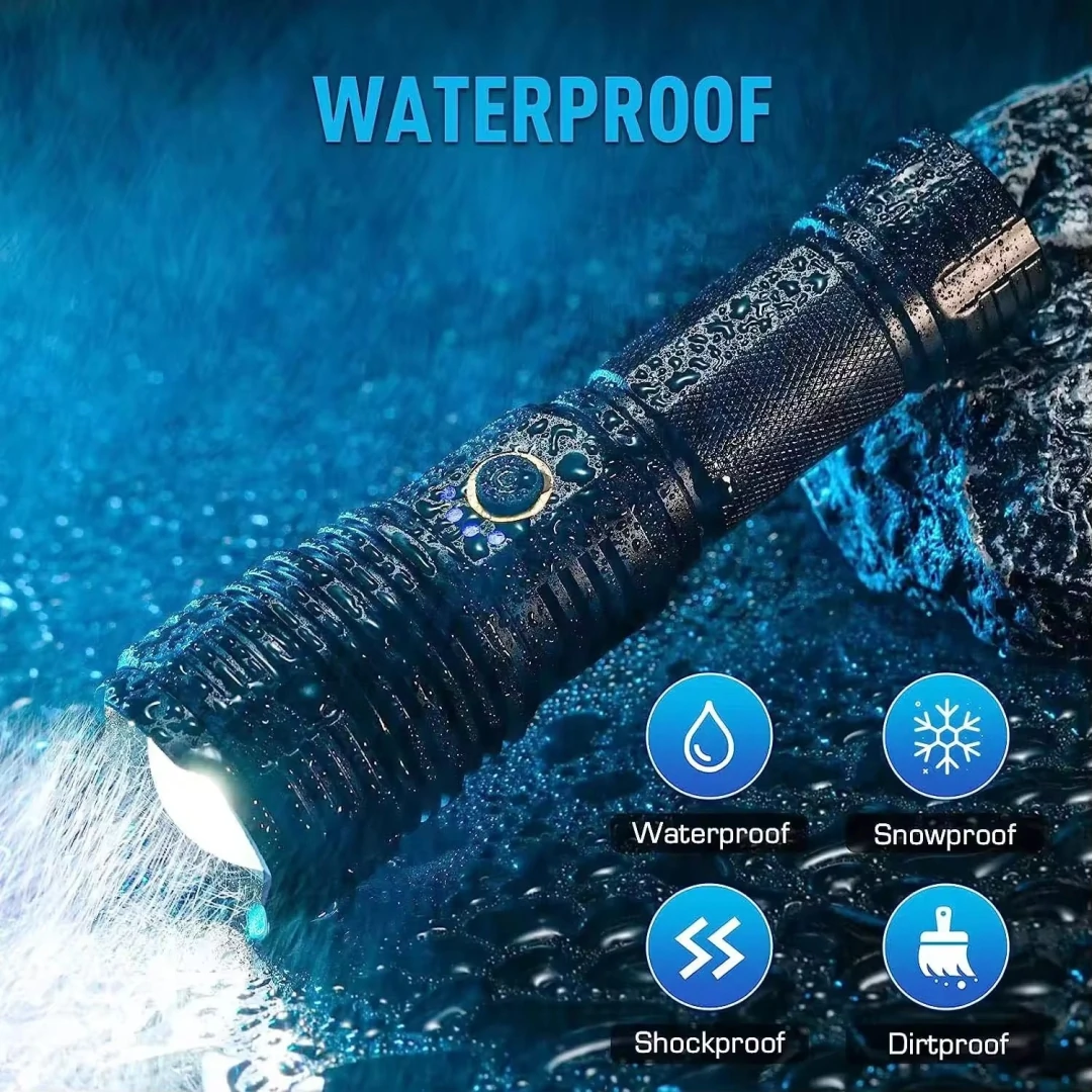 Rugged Waterproof Torch Powerbank