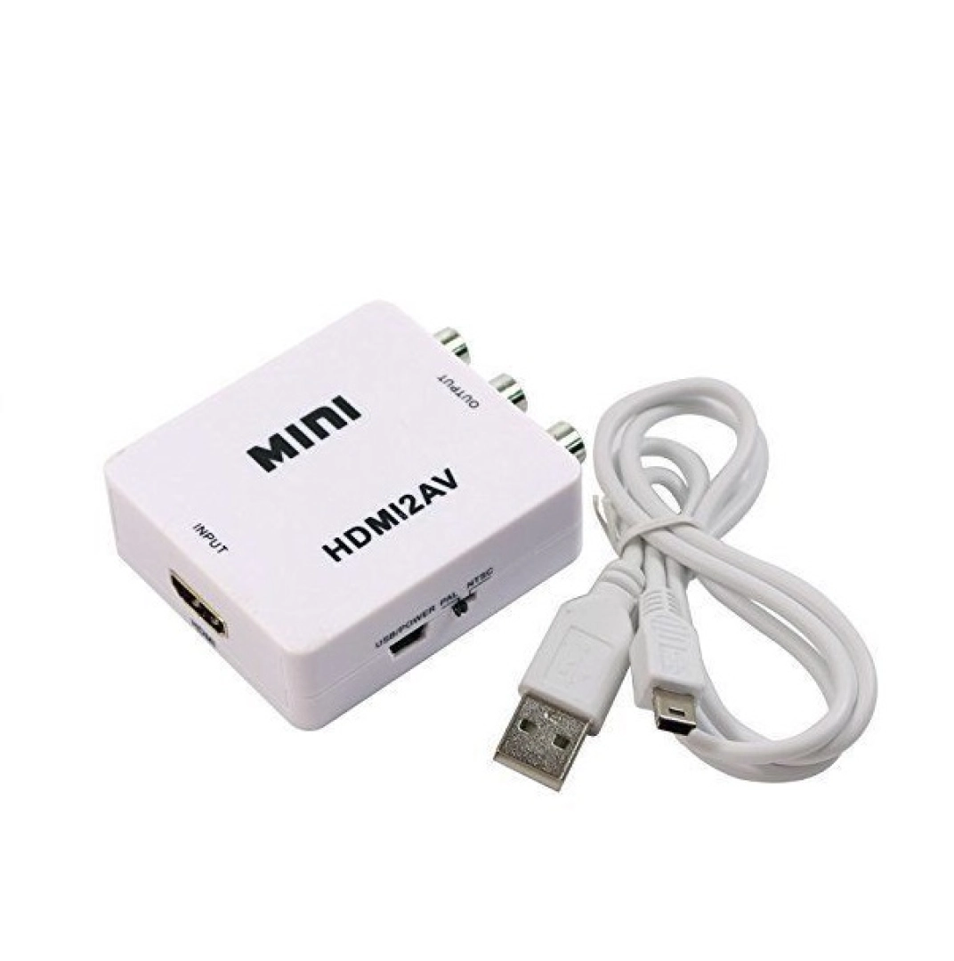 Mini HDMI2AV Converter Box
