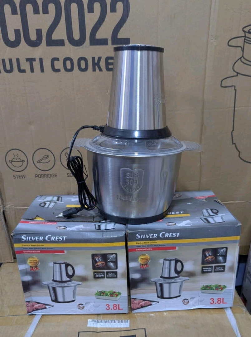 Silver Crest Electric Food Processor/Meat Grinder 3.8L