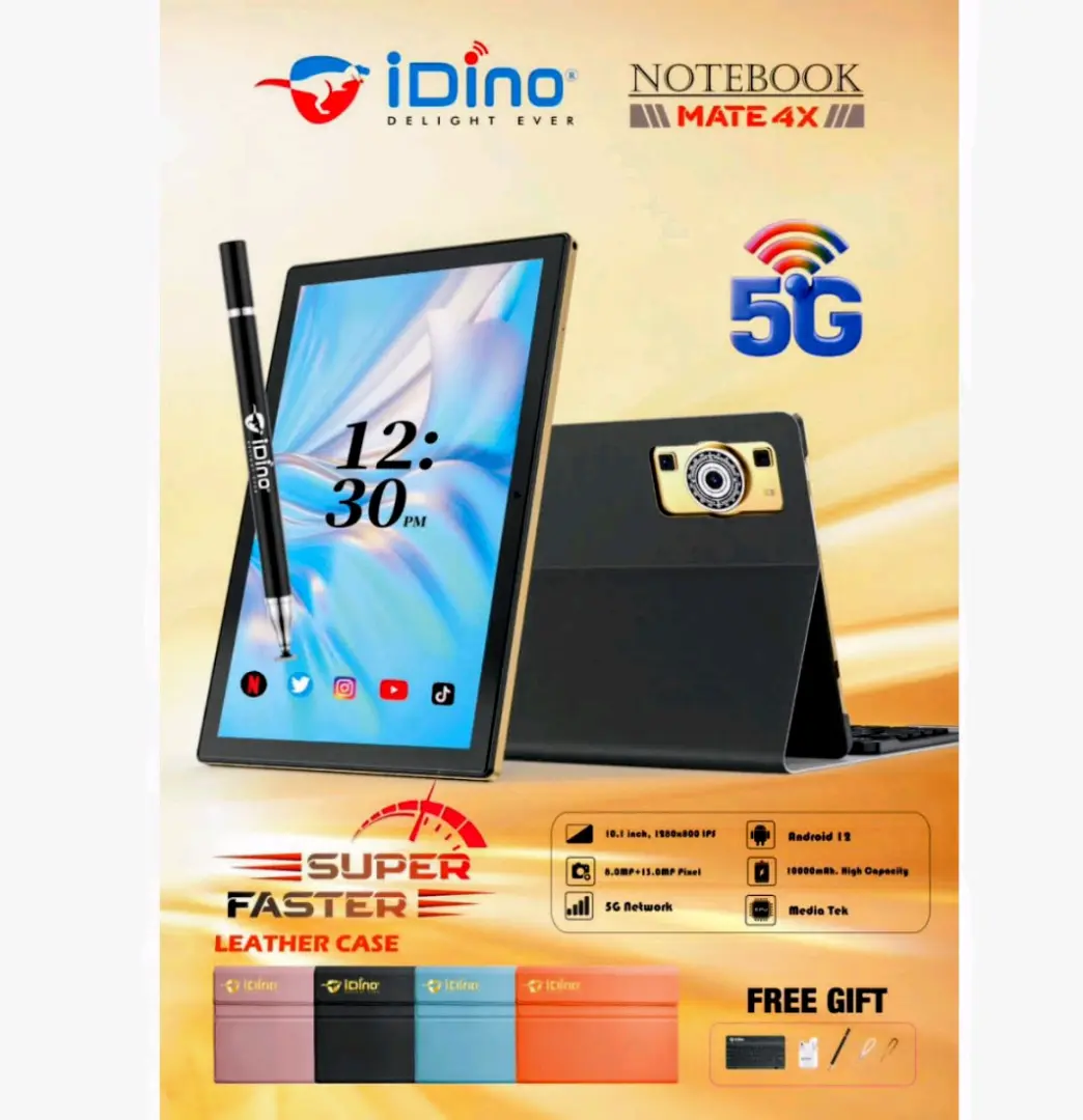 IDINO NOTEBOOK MATE4X Tablet 8GB/512GB na Zawadi thumbnail 4