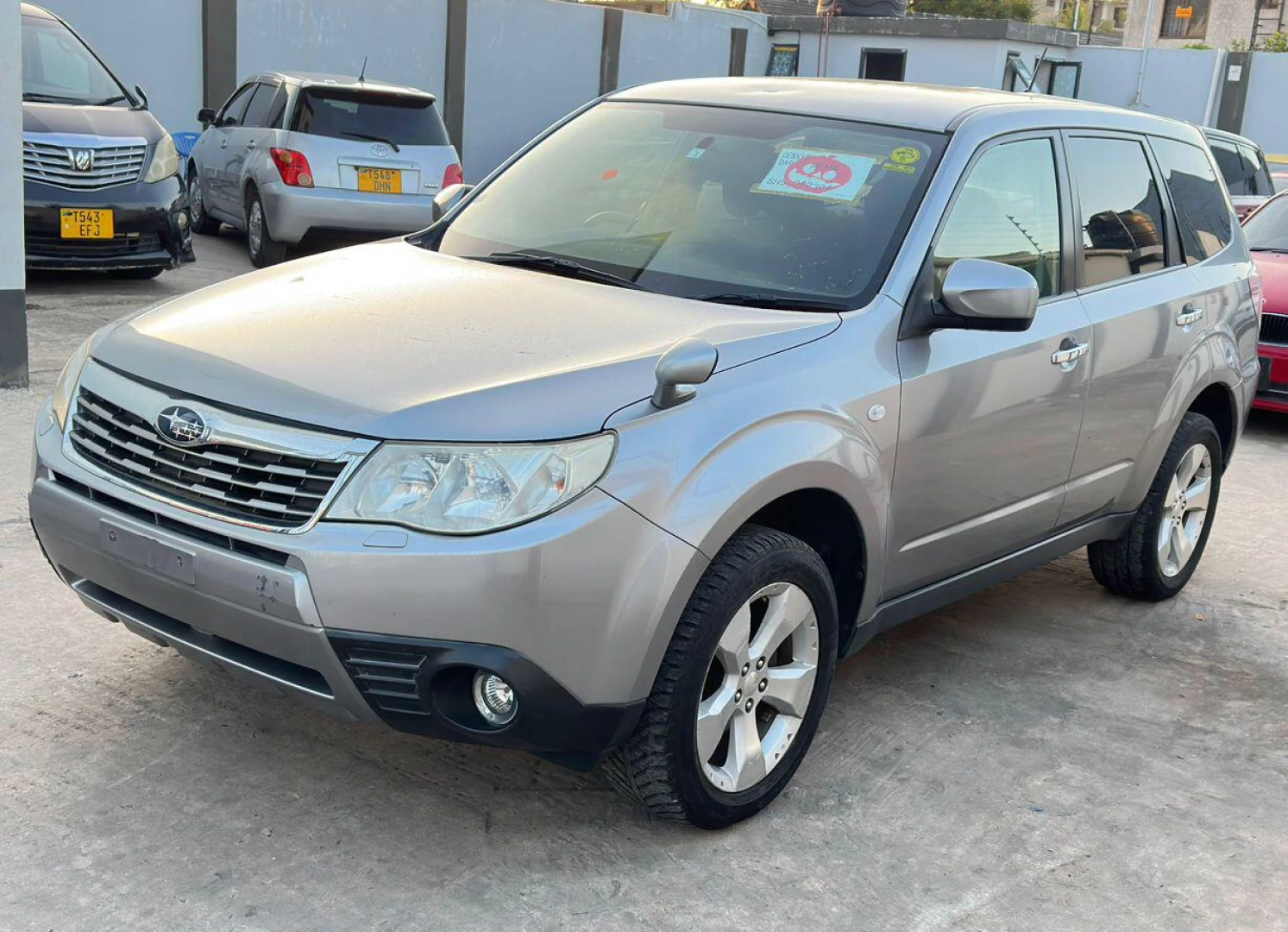 Subaru Forester XT SUV 2007 Silver thumbnail 6