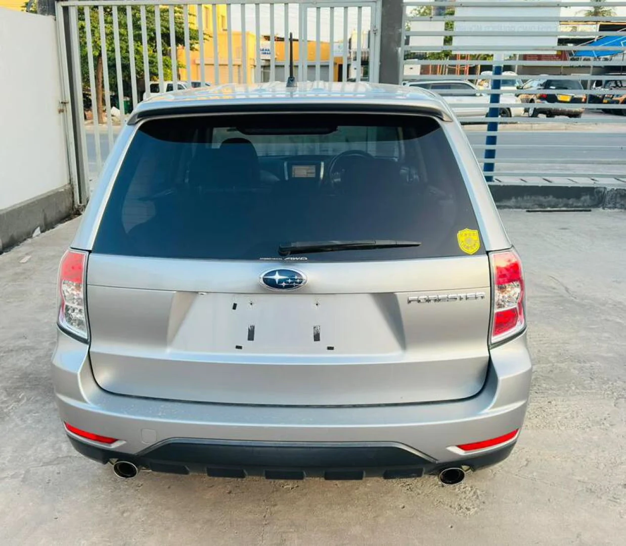 Subaru Forester XT SUV 2007 Silver thumbnail 8
