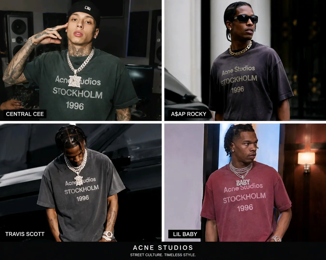 Acne Studios T-Shirts & Long-Sleeves thumbnail 7