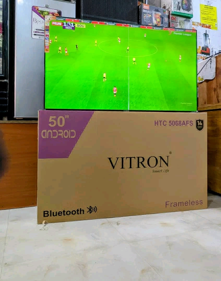 New 50-inch Vitron Smart TV with Free Cables