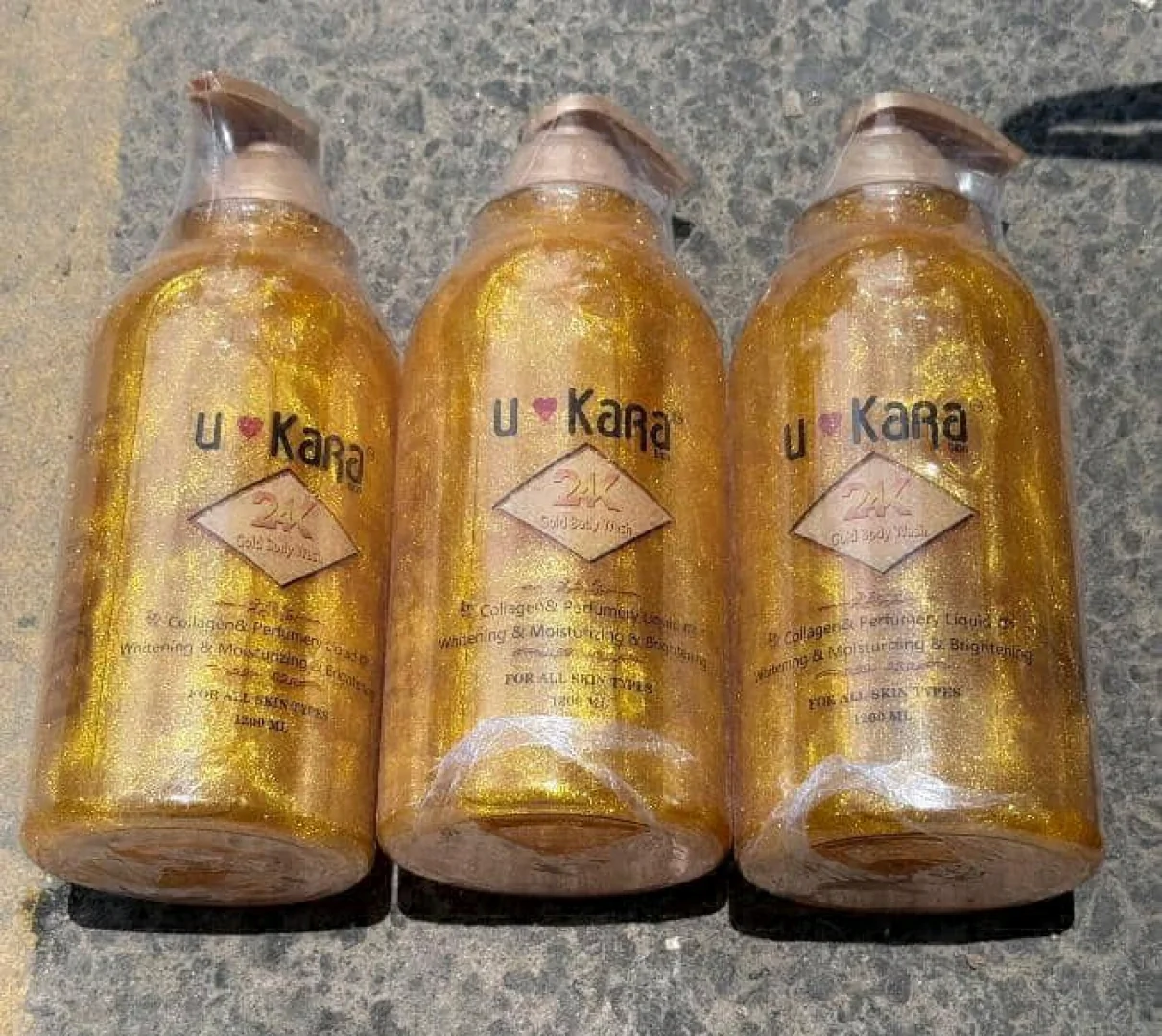 U Kara 24K Gold Body Wash
