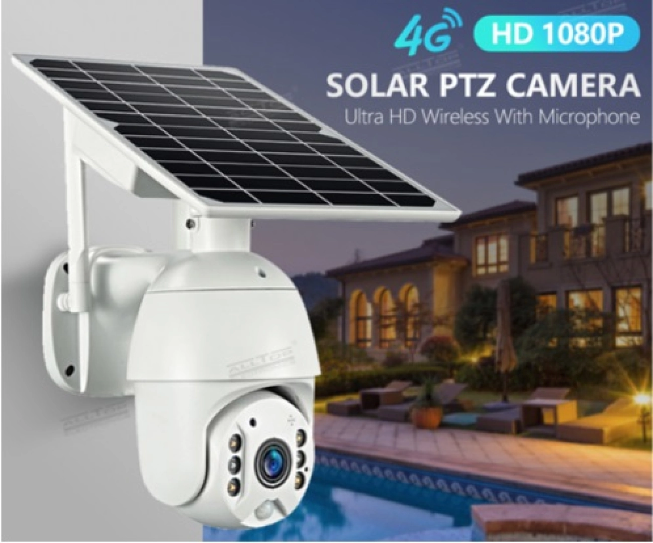 Solar PTZ Camera 4G HD 1080P