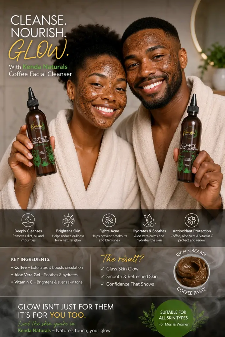 Kenda Naturals Coffee Facial Cleanser