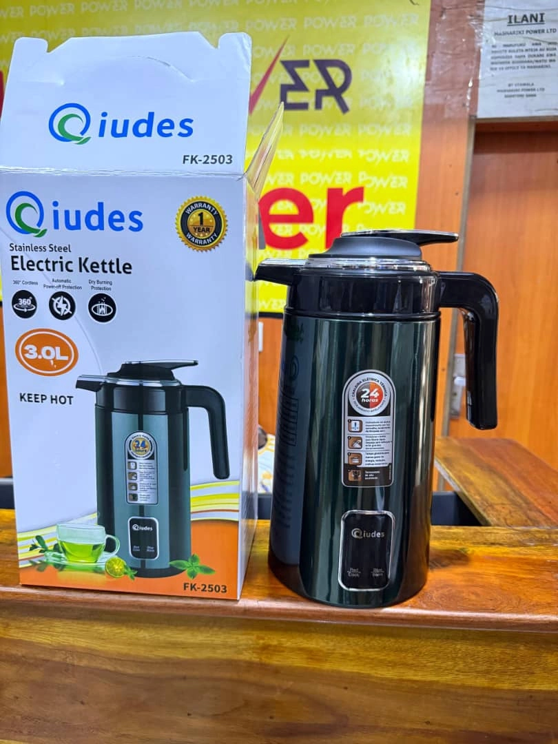 QIUDES 3.0L Stainless Steel Electric Kettle