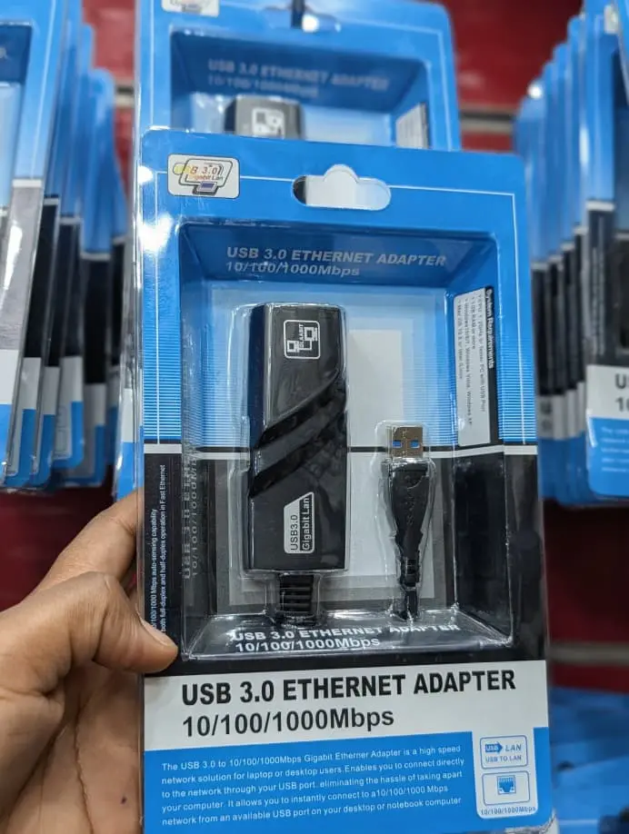 USB 3.0 to Gigabit Ethernet LAN Adapter