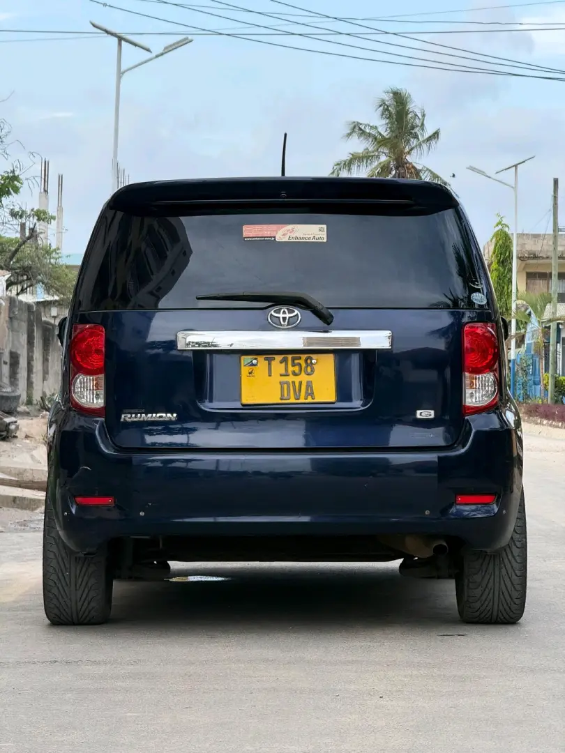 Toyota Rumion 2007 Blue 1490cc thumbnail 3