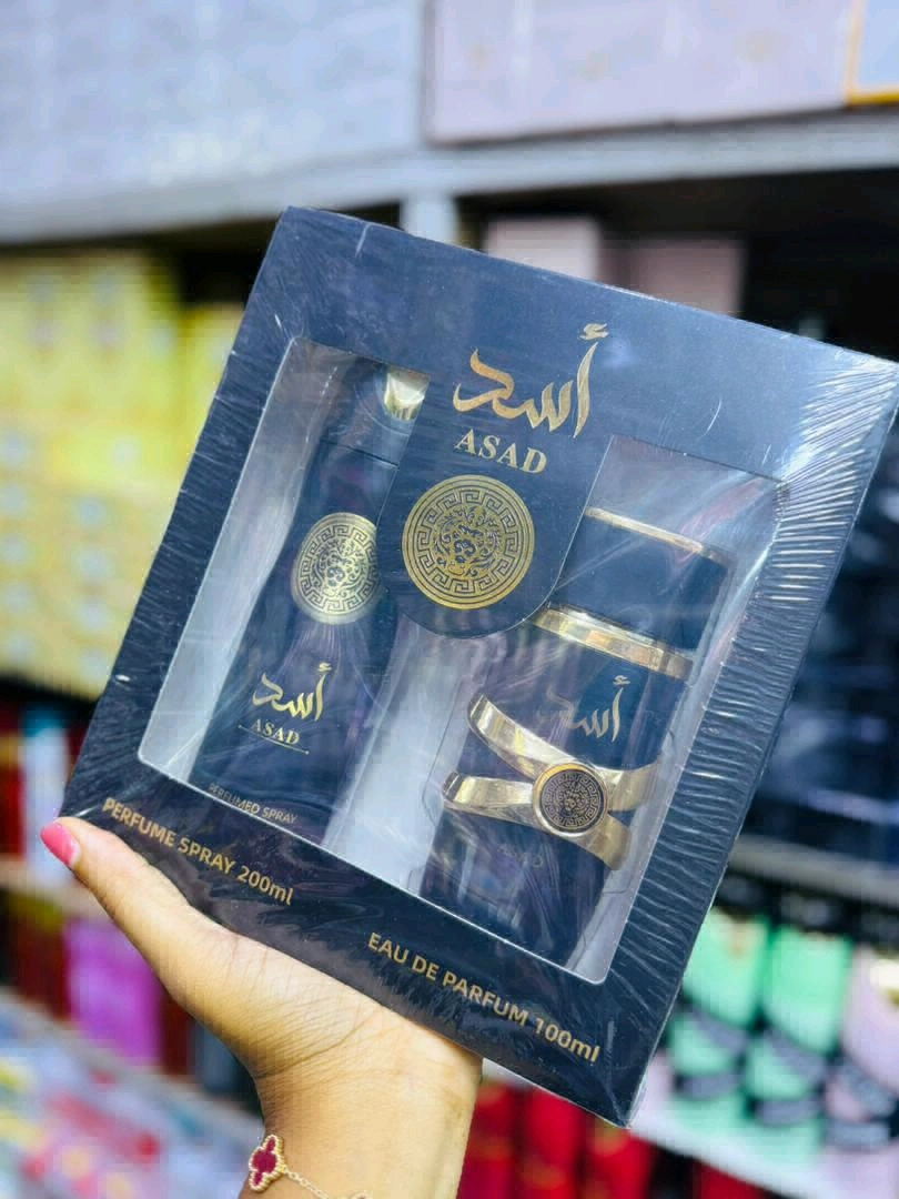 ASAD Perfume Gift Set 200ml Spray + 100ml EDP