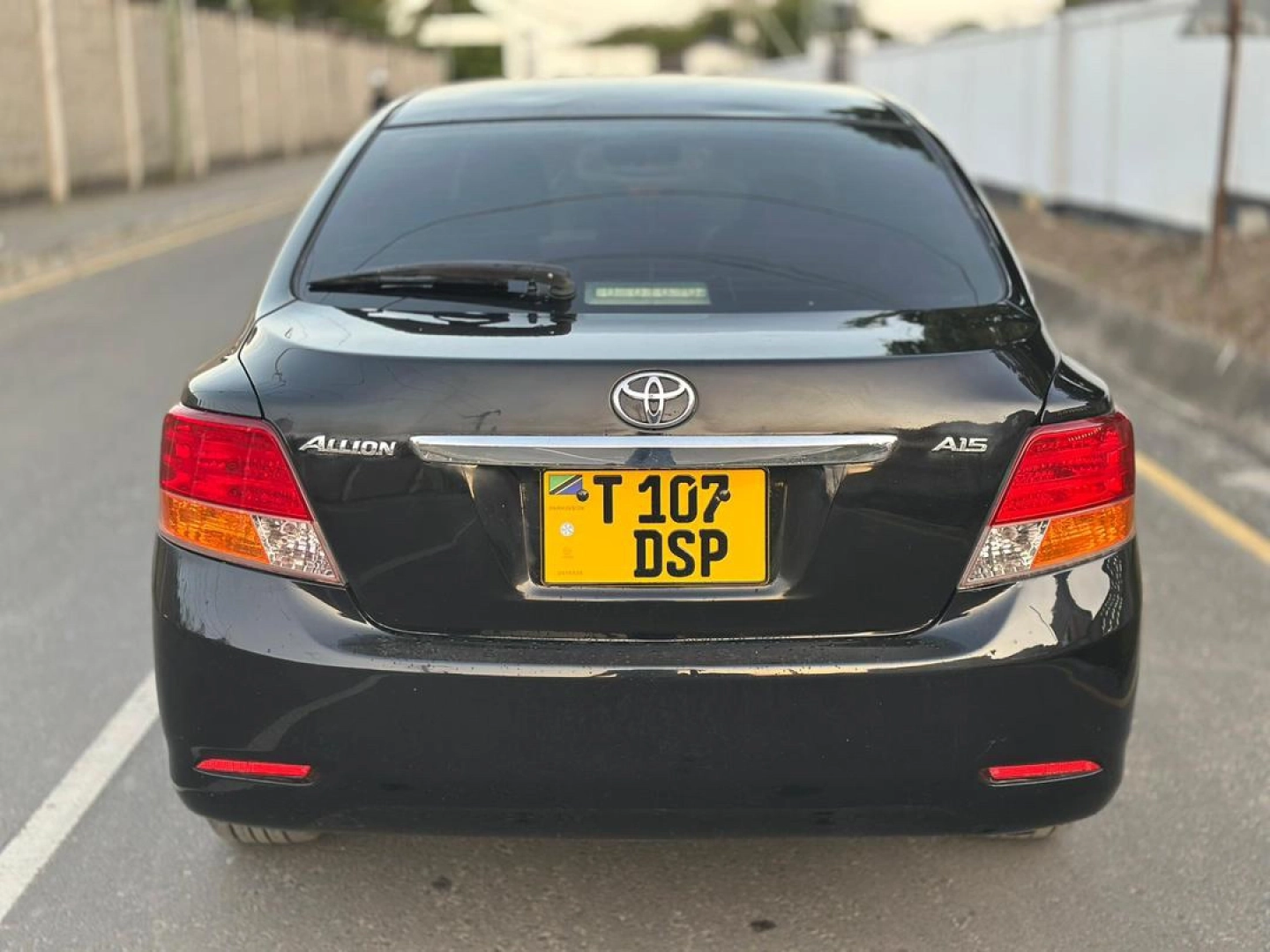 Black Toyota Allion 2008 (1490cc) Automatic thumbnail 4
